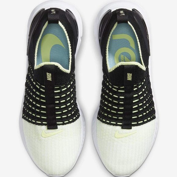 Nike React Phantom Run FK 2 Flyknit Black Volt Wom - Picture 4 of 12